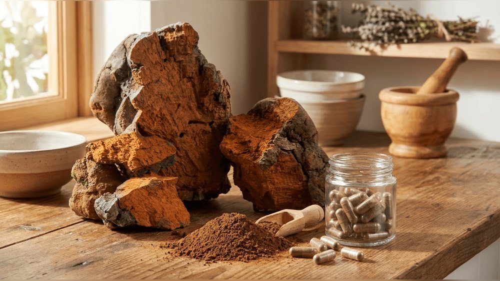 Chaga Melanin Content: Why This Dark Mushroom Protects Against Uv Damage