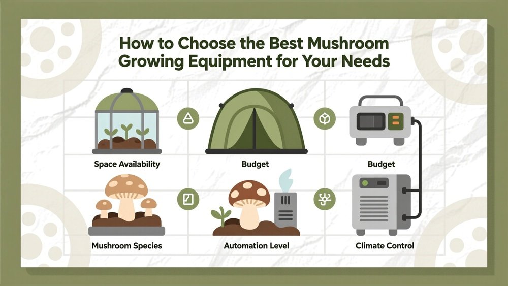 How to Choose the Right Mushroom Species for Your Climate